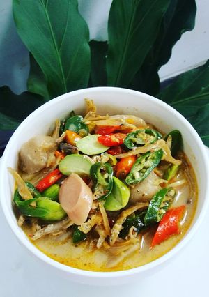 Foto resep Lodeh teri sosis cabe hijau