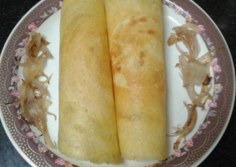 Easiest Way to Prepare Award-winning Moong dal plain dosa