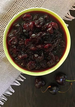 عکسی از دستور مربا گیلاس😍