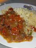 Cous Cous nd tomatoe sauce