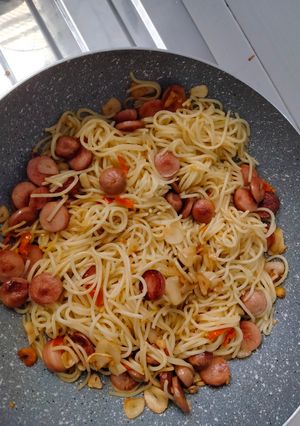 Foto resep Aglio olio
