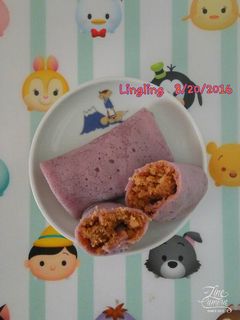Foto resep Dadar Gulung Ubi Ungu