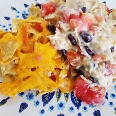 A picture of Chicken Taco Casserole.