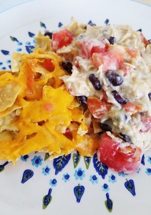 A picture of Chicken Taco Casserole.