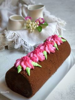 Foto resep Chocolate Roll Cake