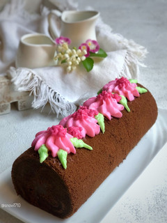 Foto resep Chocolate Roll Cake