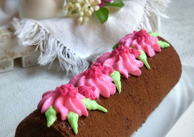 Recipe: Yummy Chocolate Roll Cake