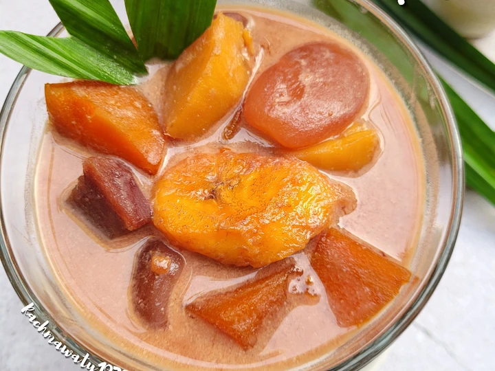 Cara Gampang Membikin Resep  241. Kolak Campur yang Lezat Sekali, Menggugah Selera