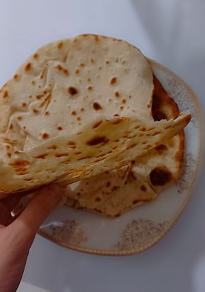 عکسی از دستور لواش سنتی
