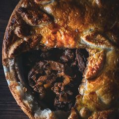 Puff Pastry Beef, Mushroom & Stout 'Pie' A picture of Puff Pastry Beef, Mushroom & Stout 'Pie'.