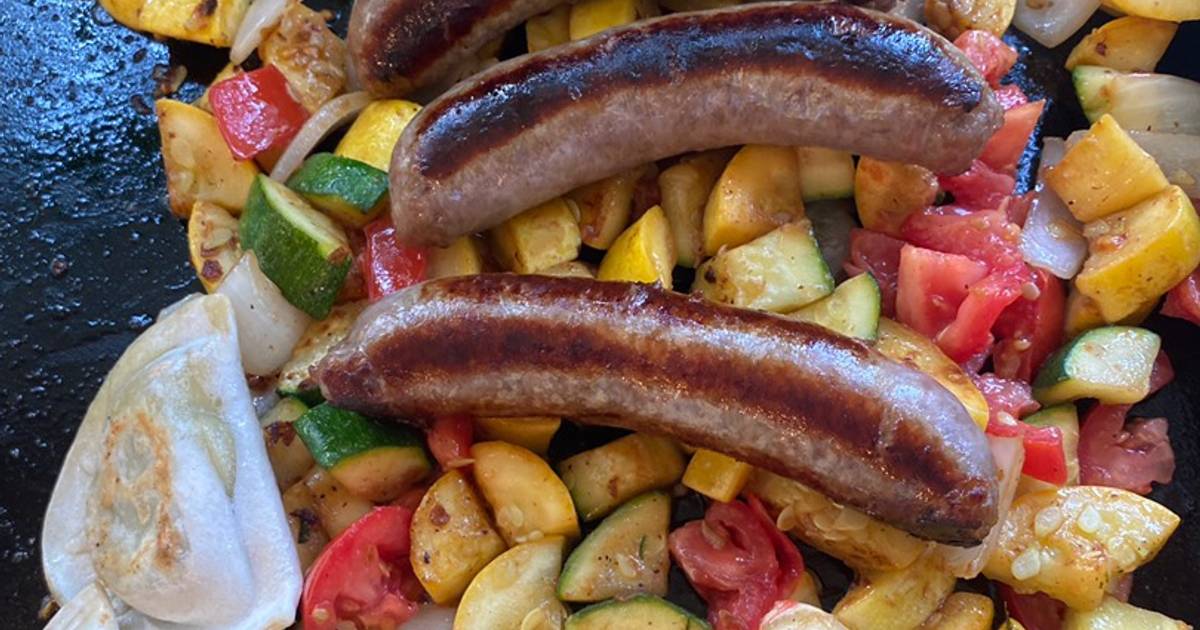 Zucchini & squash side + Italian meal Recipe by Blackstone Tabatha