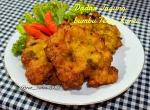 Foto resep Dadar Jagung bumbu temu kunci