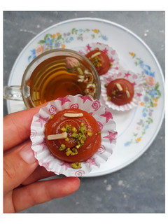 عکسی از دستور حلوای شیر خشک
