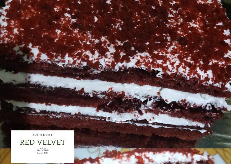 makanan Red velvet Jadi, tidak cukup satu