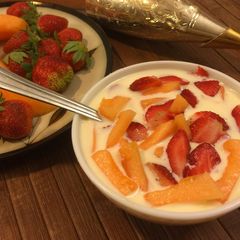 A picture of Baked Yogurt.