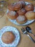 Mardi Gras Chocolate Donuts