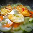 Sayur Mentimun Kuah Telor Ceplok