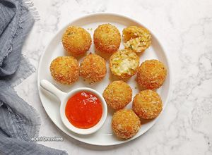 Foto resep Arancini Nasi Sisa Kemarin (Italian Rice Ball)