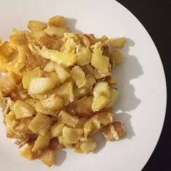 A picture of Potato and Eggs Lebanese Style (Batata wa Bayd) *Vegetarian.