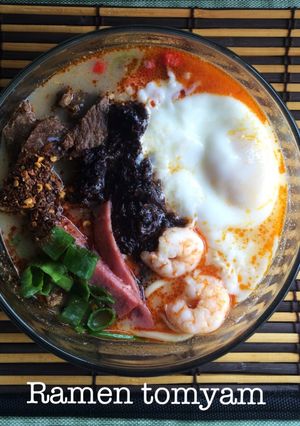Foto resep Ramen Tom yum