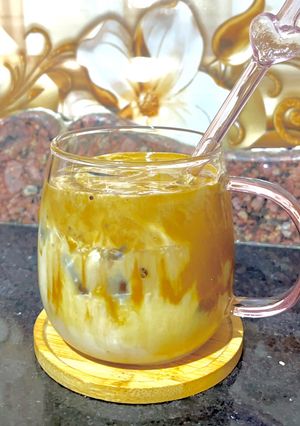صورة لوصفة قهوة باردة Iced coffee🧋🧋🤍
