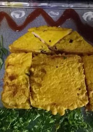 A picture of Bread pakora.