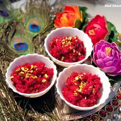 A picture of Beetroot Carrot Halwa – Vegetable Dessert.