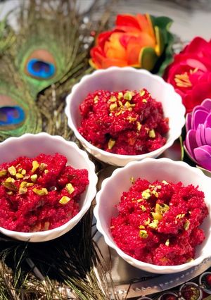 A picture of Beetroot Carrot Halwa – Vegetable Dessert.