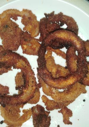 A picture of Onion rings.