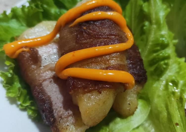 Resep Grilled Bacon Potatoes, Menggugah Selera