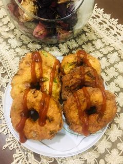 عکسی از دستور دونات ژامبون