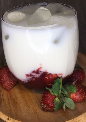 Foto resep Korean Strawberry Milk