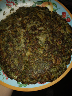 Una foto de Tortilla de acelga a la fabby