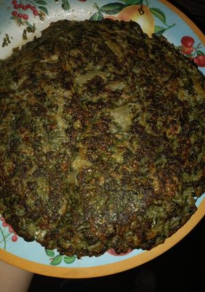 Una foto de Tortilla de acelga a la fabby