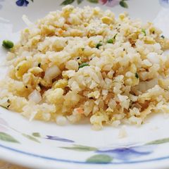 A picture of Cauliflower Fried Rice.