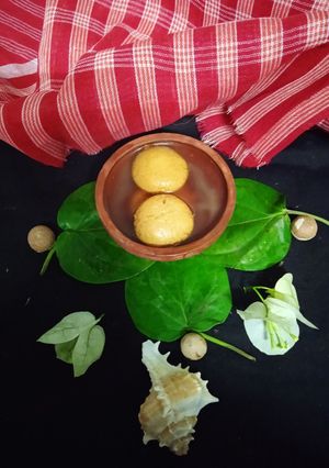 ক্যারামেল রসগোল্লা(caramel rosogolla recipe in Bengali) রেসিপির প্রধান ছবি