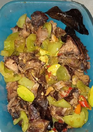 Foto resep Oseng ati pete