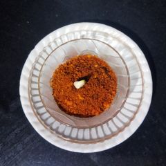A picture of Dry Garlic Coconut Chutney.