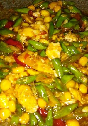Foto resep Orak Arik Telur Buncis Pedas #BikinRamadhanBerkesan