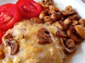 Una foto de Milanesas de peceto a la parmentier