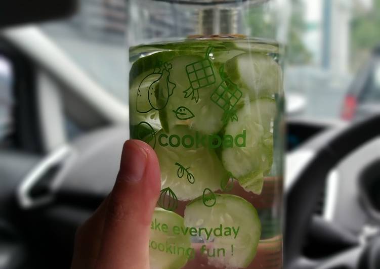 Cara mengolah Infused water  Cepat