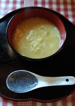 Foto di Zuppa di mais e uovo
