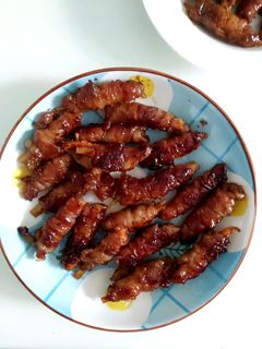 Hình của món BÒ CUỘN RAU CỦ NƯỚNG (YASAI MAKI YAKINIKU).