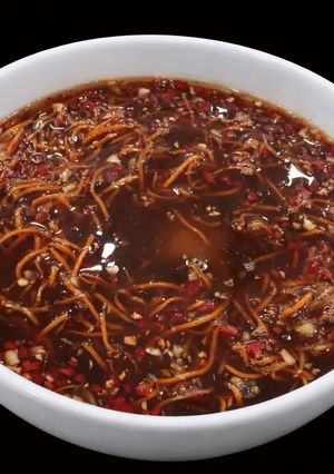 A picture of SP.0466 - Sweet Soy and Fish Sauce Dip for Spring Rolls.
