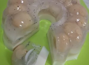 Foto resep Pudding Longan Kelapa