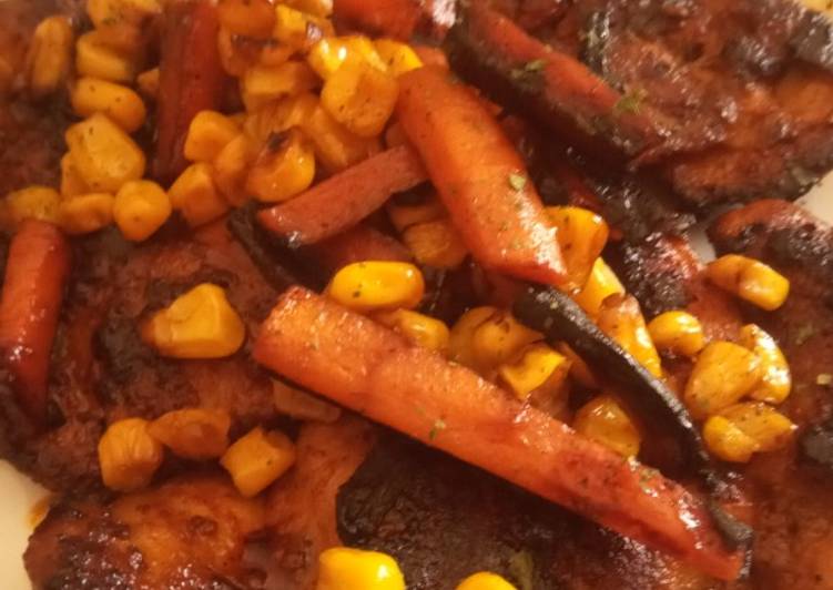 Contramuslos de Pollo con Especias y Salsa de Kimchi a la Plancha