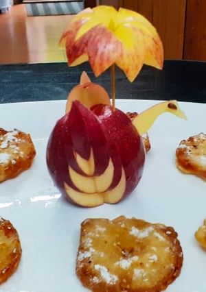 A picture of Caramel Apple rings.
