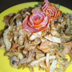 A picture of Chapati pasta.