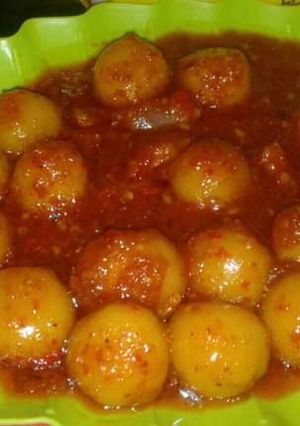 Foto resep Sambel goreng cilok