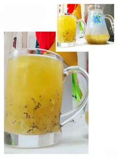 عکسی از دستور شربت کیوی